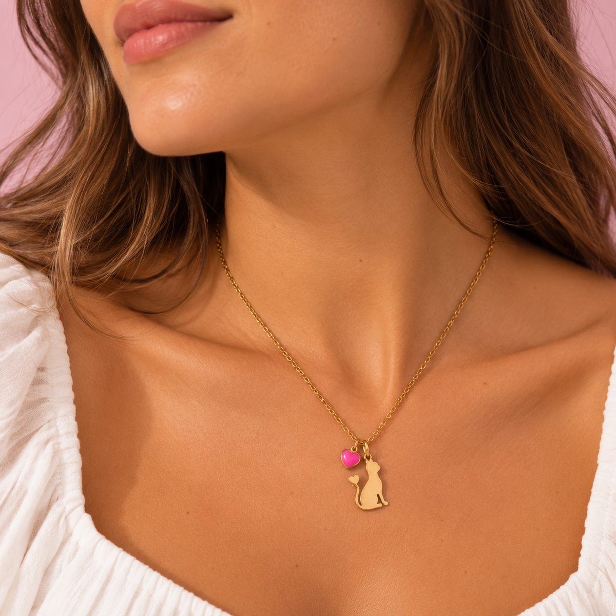 Kitty Love Necklace