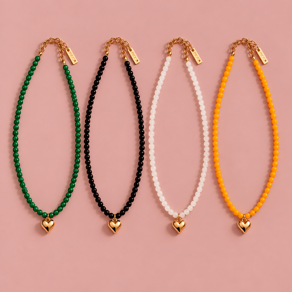 Colour Heart Necklace