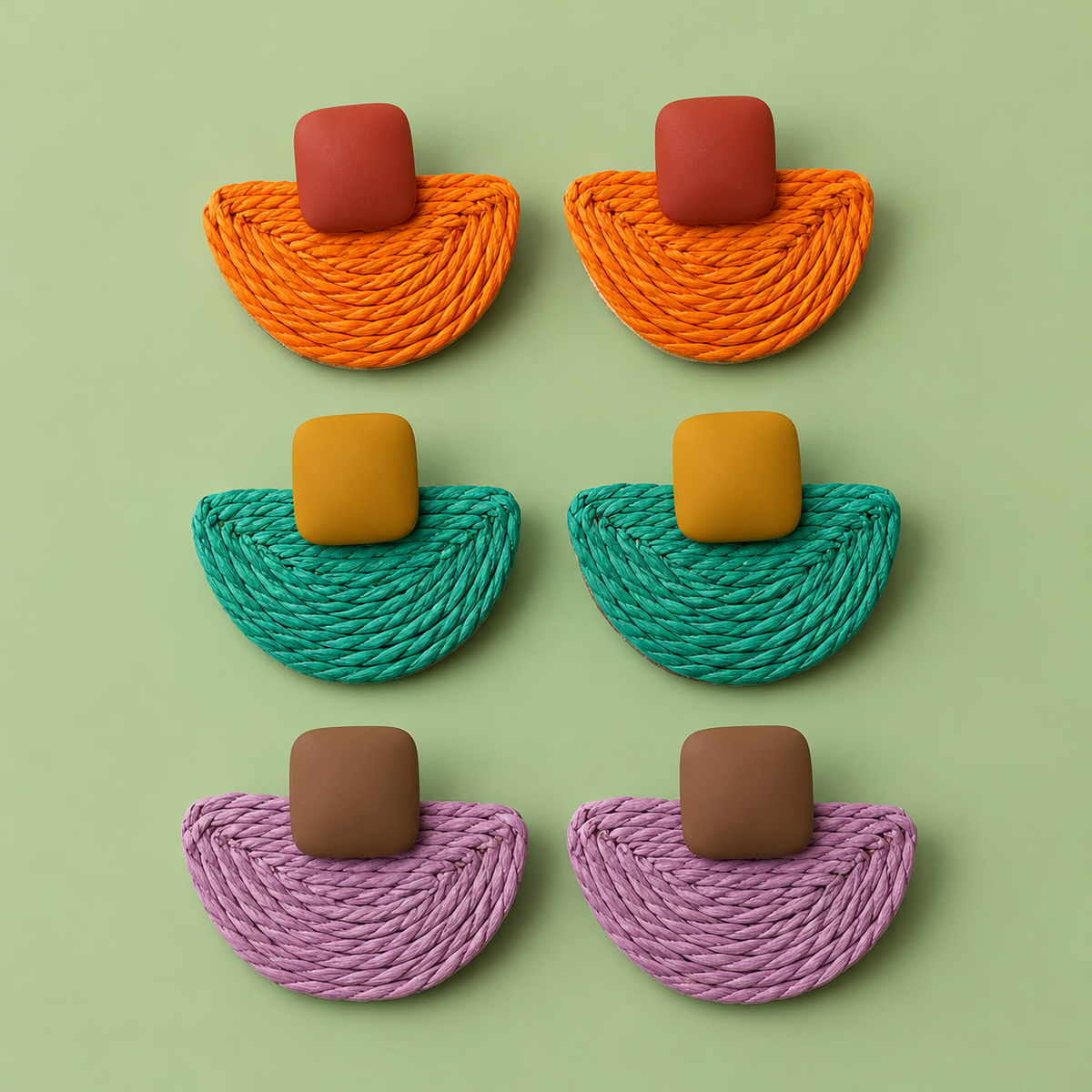 Sunset Weave Earrings