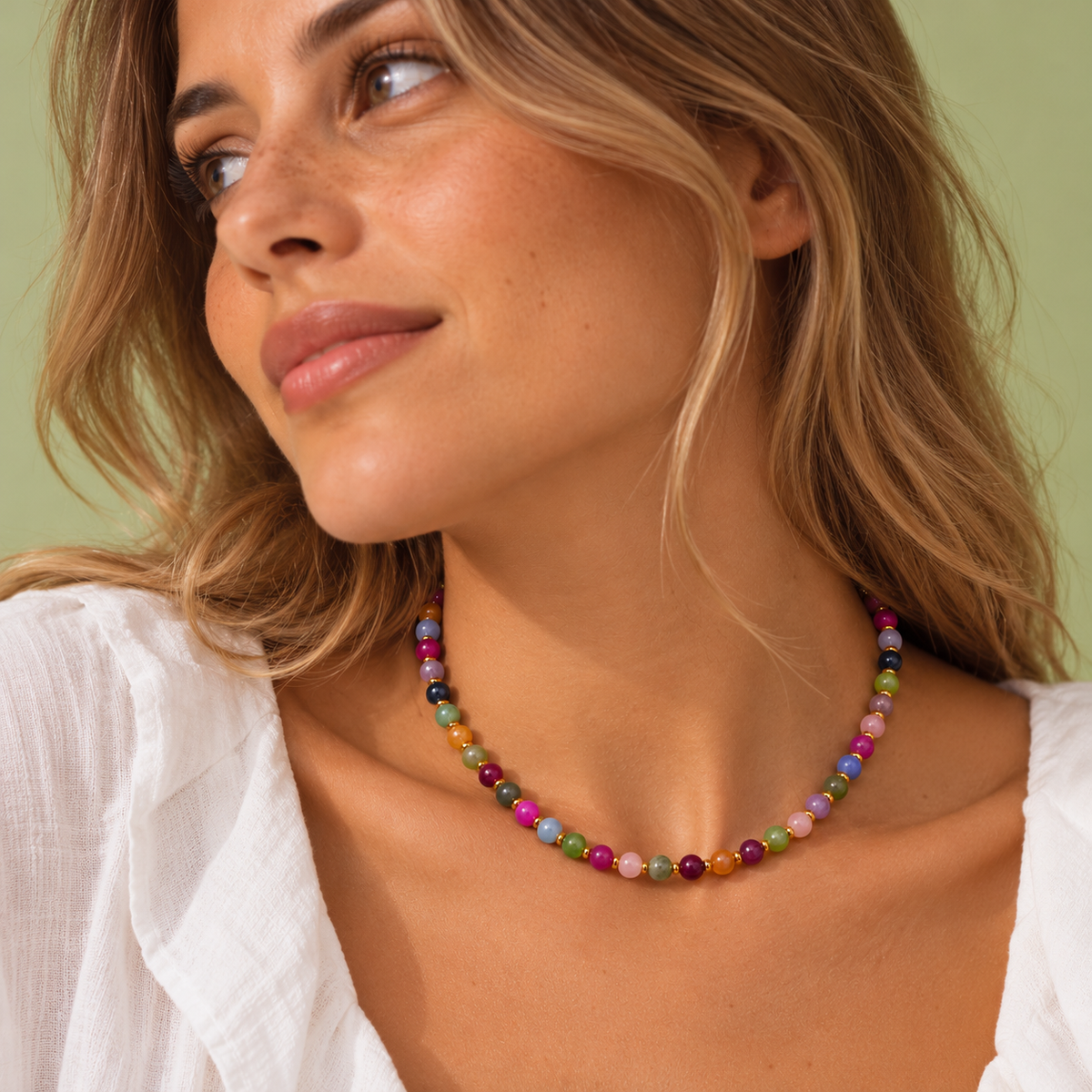 Rainbow Candy Necklace